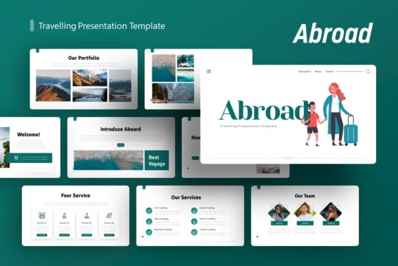 Aboard Presentation Template: Visual Storytelling Guide