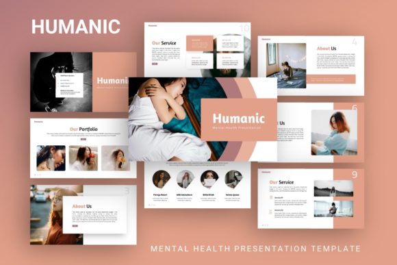 Designing with Empathy: How the Humanic Template Transforms Mental Health Presentations