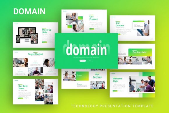 Elevating Professional Communication with the Domain Presentation Template