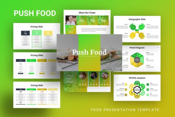 Elevating Visual Storytelling: Why Presentation Template - Push Matters in Modern Business Communication