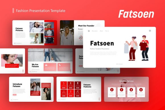 Evaluating Presentation Template - Fatsoen for Professional and Creative Use Cases