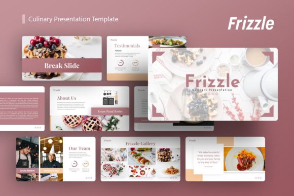 Evaluating Presentation Template - Frizzle for Professional Use