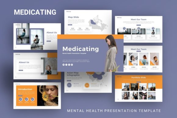 Evaluating Presentation Template - Medicating for Mental Health and Professional Communication