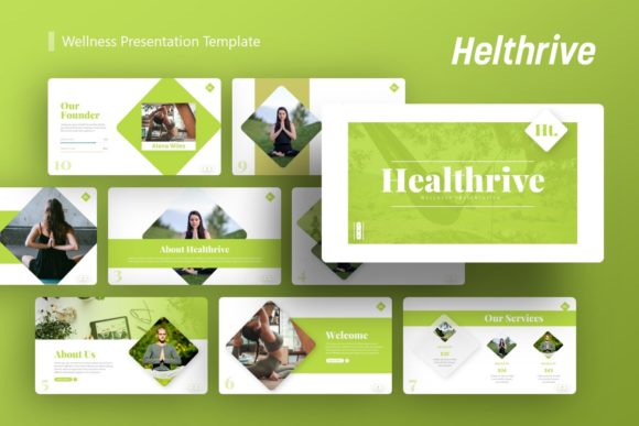 Evaluating the Healthrive Presentation Template for Professional Use