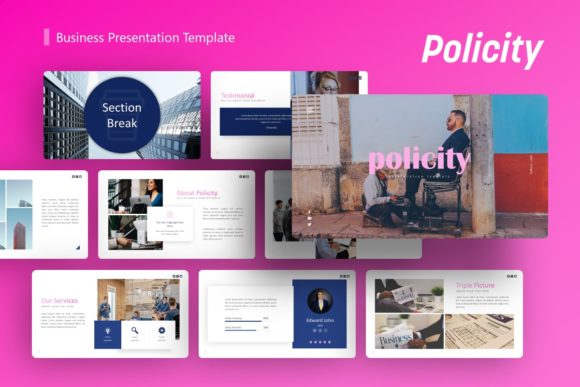 Evaluating the Policity Business Presentation Template for Professional Use