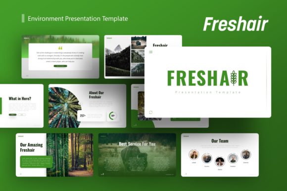 Freshair Presentation Template: Design for Any Audience