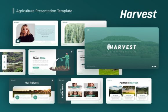 Harvest Agriculture Presentation: Cultivating Visual Impact for Modern Business