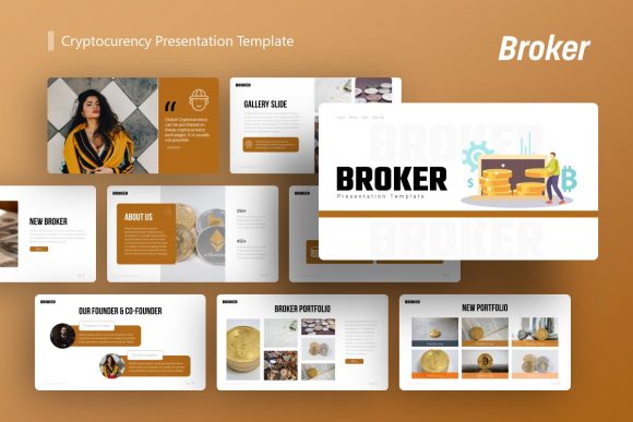 Presentation Template - Broker: A Practical Asset for Financial and Corporate Decks