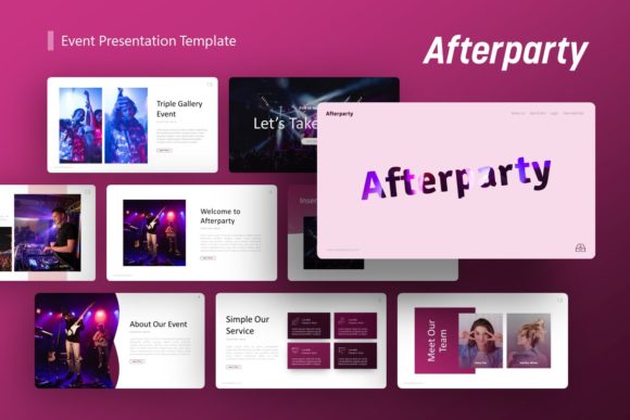 Presentation Template - Event: Streamlining Professional Slide Design