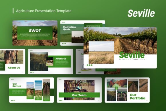 Presentation Template - Seville: Design and Utility