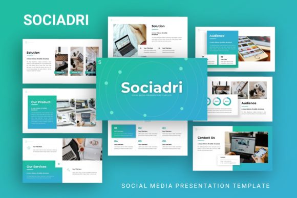 Presentation Template - Sociadri: A Practical Guide to Effective Social Media Decks