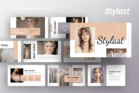 Presentation Template - Stylast: Elevating Visual Communication for Modern Professionals