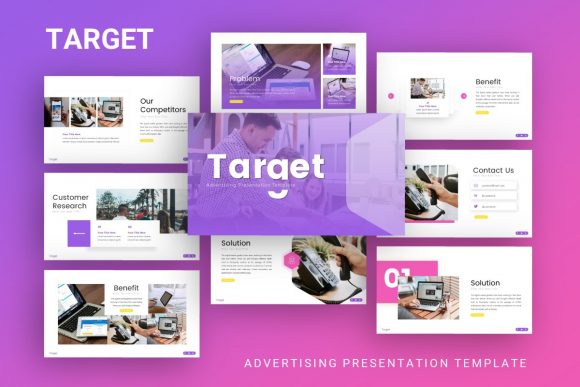Presentation Template - Target: Integrating Strategic Visuals into Professional Workflows