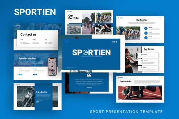 Sportien: A Versatile Sport Presentation Template