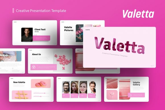 Valetta Presentation Template Guide